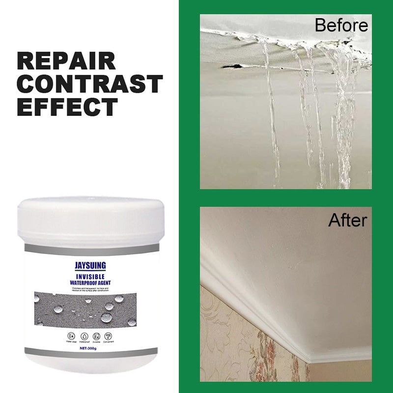 ClearGuard Waterproof Sealant with Precision Application Brush