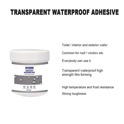 ClearGuard Waterproof Sealant with Precision Application Brush