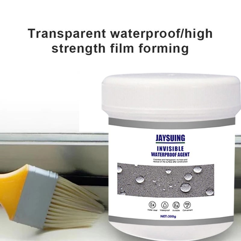 ClearGuard Waterproof Sealant with Precision Application Brush