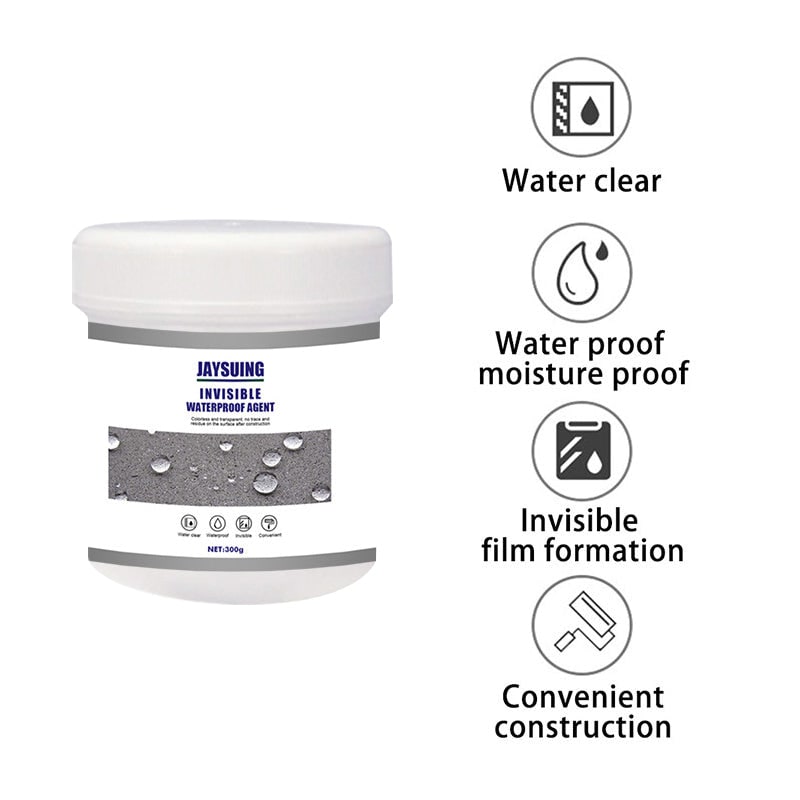 ClearGuard Waterproof Sealant with Precision Application Brush