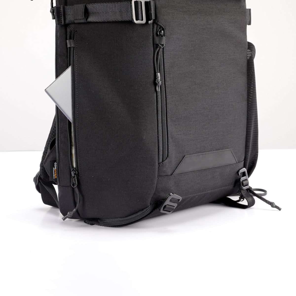 All-Weather Travel Laptop Backpack with Shoe Storage & Side Access
