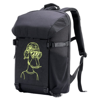 All-Weather Travel Laptop Backpack with Shoe Storage & Side Access