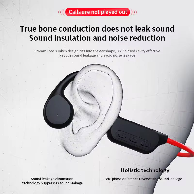 IPX8 Waterproof Bone Conduction Earbuds for Swimming with 64GB Storage