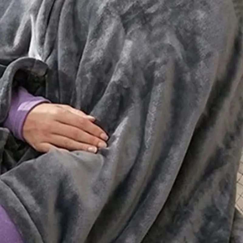 CozyTech Wearable Heated Throw with Remote Control
