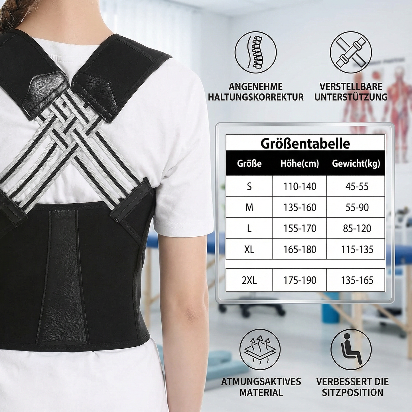 Comfortable Back Support Belt