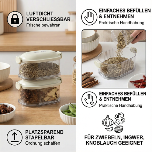 Convenient Spice Storage Boxes