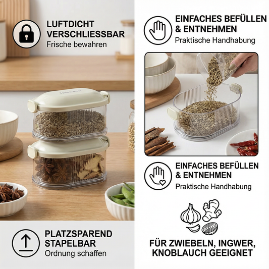 Convenient Spice Storage Boxes