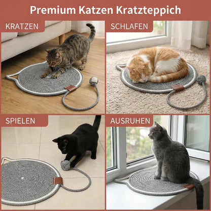 Dual-Function Cat Scratching Pad & Play Surface