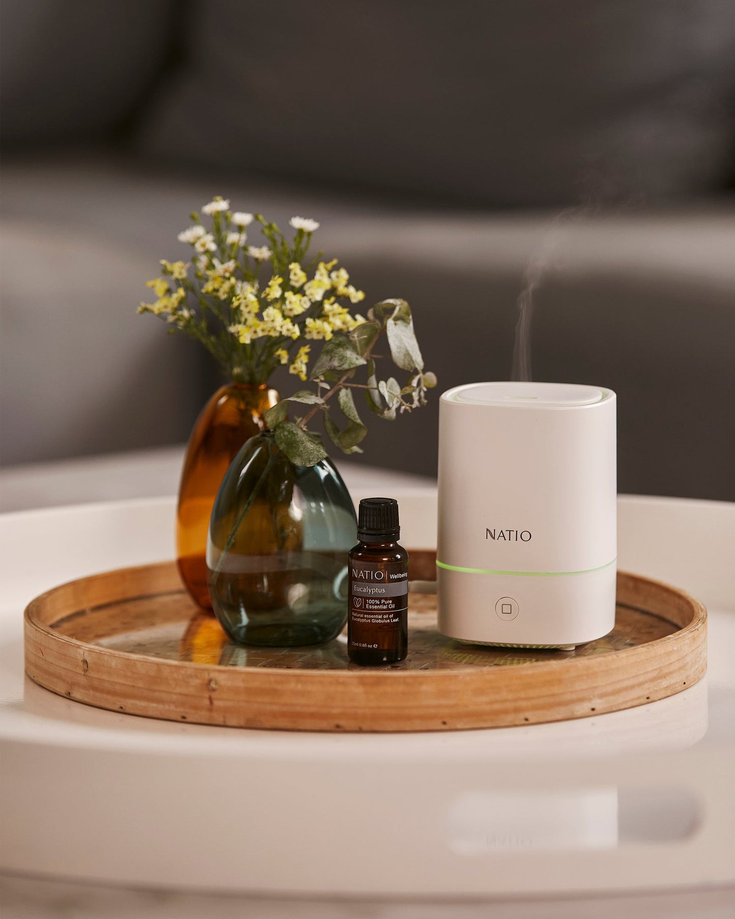 Portable Essential Oil Diffuser | Ultrasonic Aroma Mist Generator
