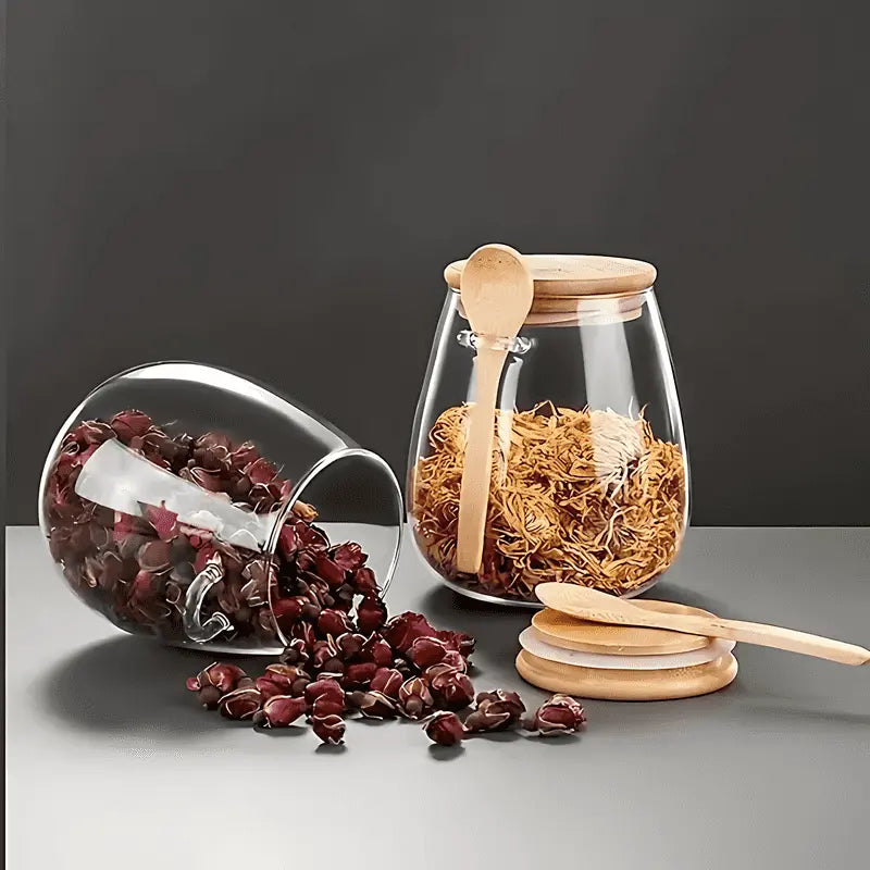 Airtight Kitchen Storage Container for Coffee and Tea