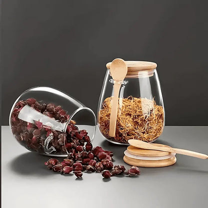 Airtight Kitchen Storage Container for Coffee and Tea