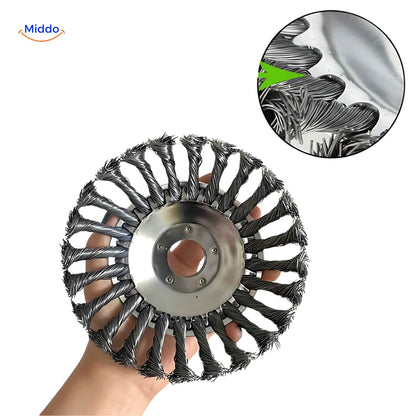 Seamless Weed Brush for Effortless Lawn and Garden Maintenance