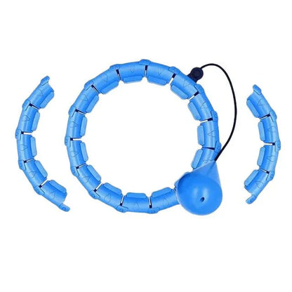 Customizable Weighted Hula Hoop for Waist Training