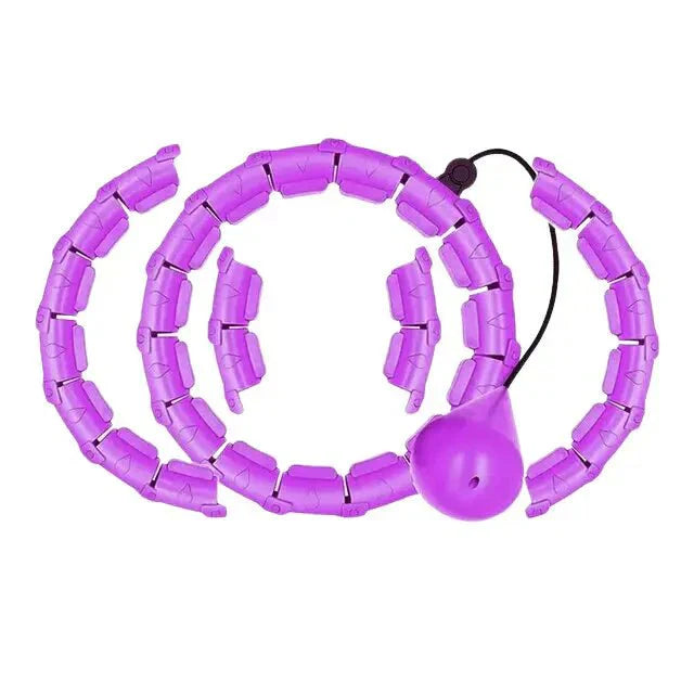 Customizable Weighted Hula Hoop for Waist Training