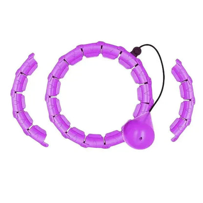 Customizable Weighted Hula Hoop for Waist Training