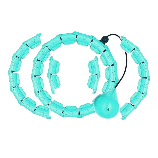 Customizable Weighted Hula Hoop for Waist Training