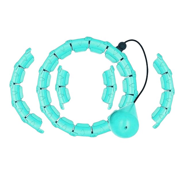 Customizable Weighted Hula Hoop for Waist Training