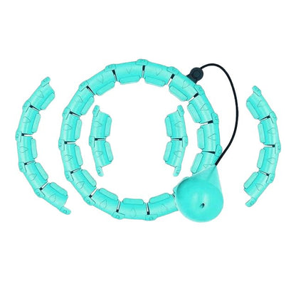 Customizable Weighted Hula Hoop for Waist Training