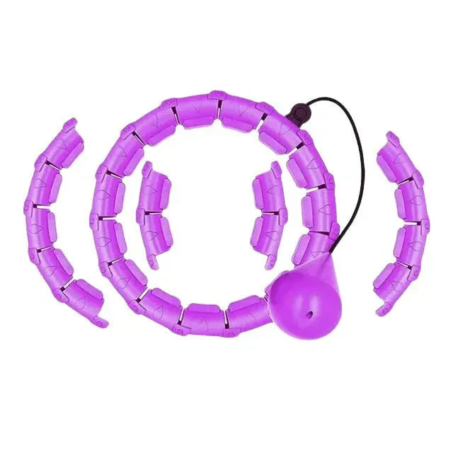 Customizable Weighted Hula Hoop for Waist Training