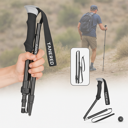 Ultra-Lightweight Adjustable Trekking Poles for Hiking
