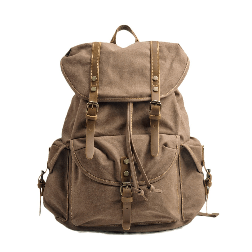Rugged Military Canvas Backpack – Durable and Dependable Rucksack