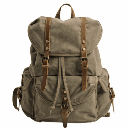 Rugged Military Canvas Backpack – Durable and Dependable Rucksack