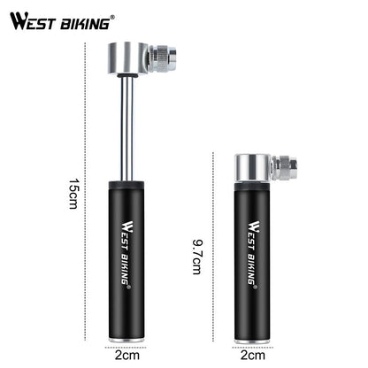 Compact Bicycle Air Pump for Easy Inflation