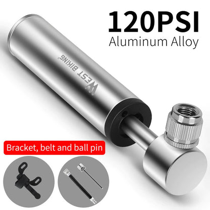 Compact Bicycle Air Pump for Easy Inflation