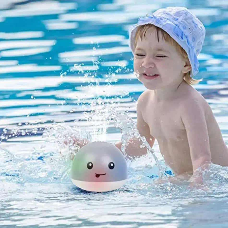 Water Sprinkler Whale Bath Toy