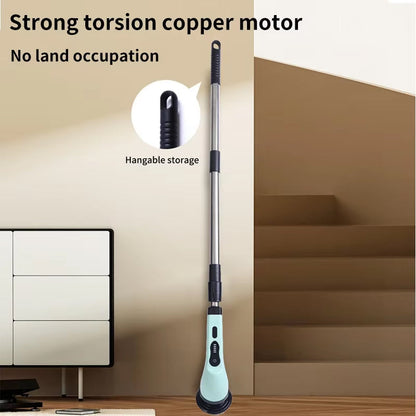 Electric Power Scrubber with Spinning Brush