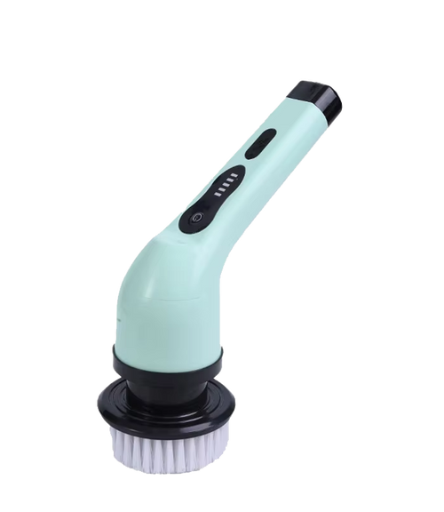 Electric Power Scrubber with Spinning Brush
