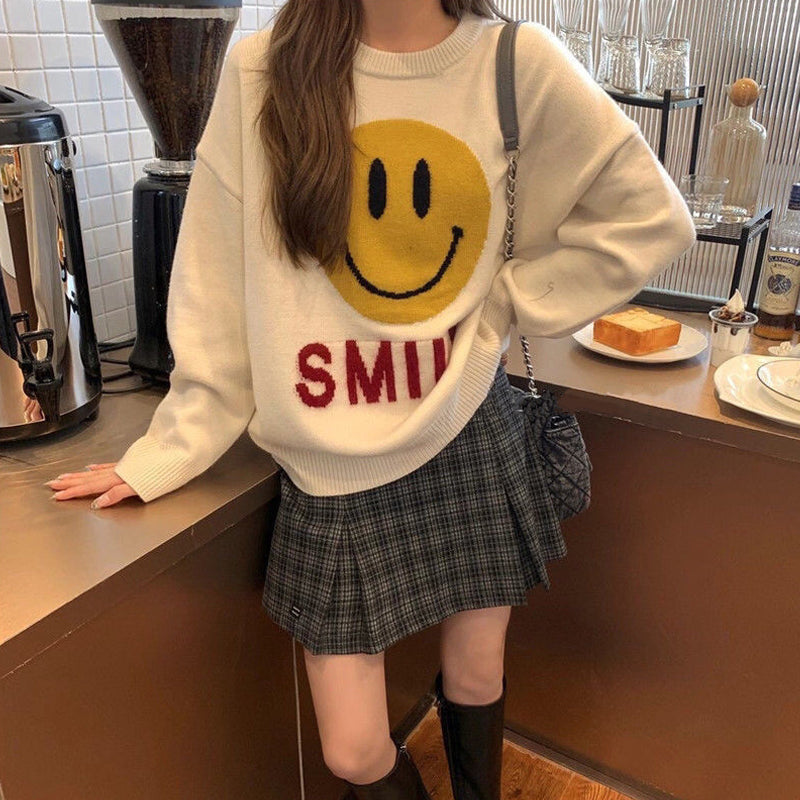Joyful Vibes Cozy Crewneck Sweatshirt