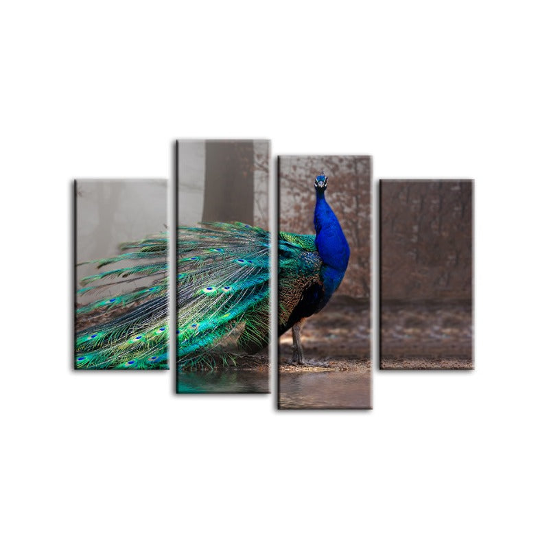 Serene Water's Edge - 4-Piece Canvas Art Set