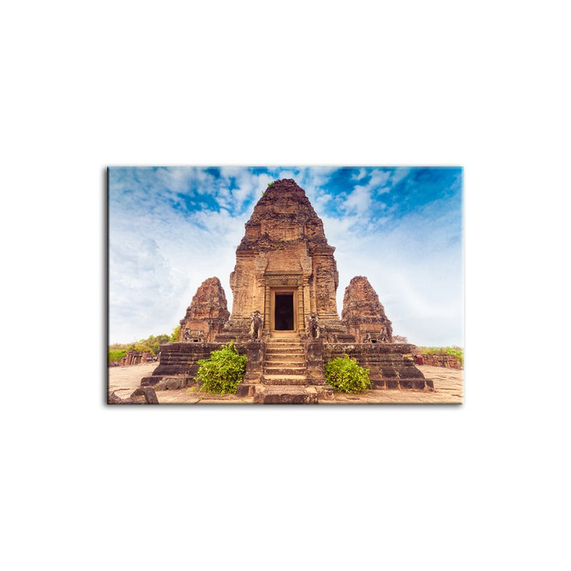 Canvas Art Print of Ancient Temple for Wall Decor