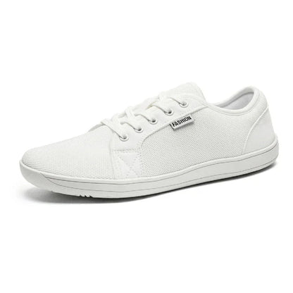 Breathable Minimalist Sneakers with Zero Drop Sole - Wide Fit Barefoot Shoes