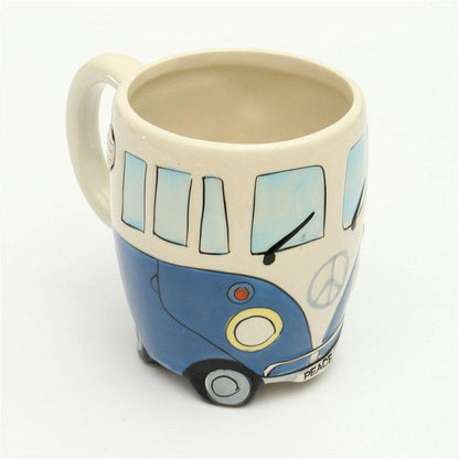 Retro Ceramic Coffee Mug 330ml – GroovyCup Campervan Design