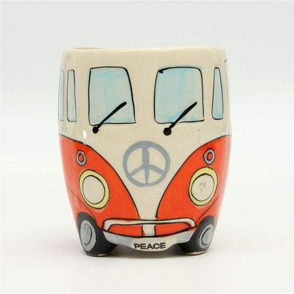Retro Ceramic Coffee Mug 330ml – GroovyCup Campervan Design