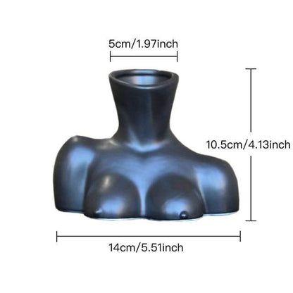 Floral Vase for Torso Design