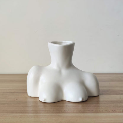 Floral Vase for Torso Design