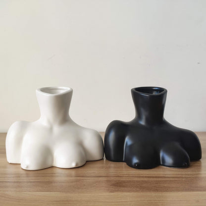 Floral Vase for Torso Design