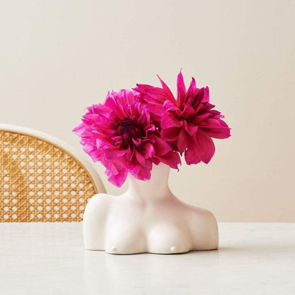 Floral Vase for Torso Design
