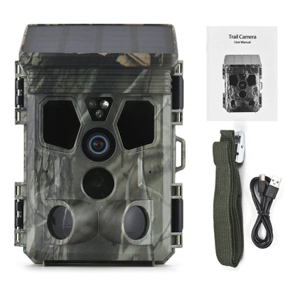 50MP 4K Solar Trail Camera for Wildlife Monitoring