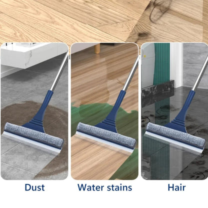 Extendable Window Cleaner with Microfiber and Squeegee Combo