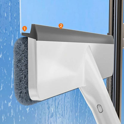 All-in-One Window Cleaner with Spray Function & Squeegee
