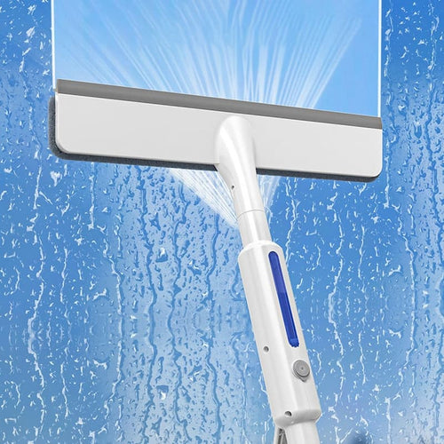 All-in-One Window Cleaner with Spray Function & Squeegee