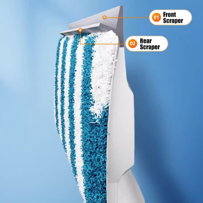 All-in-One Window Cleaner with Spray Function & Squeegee