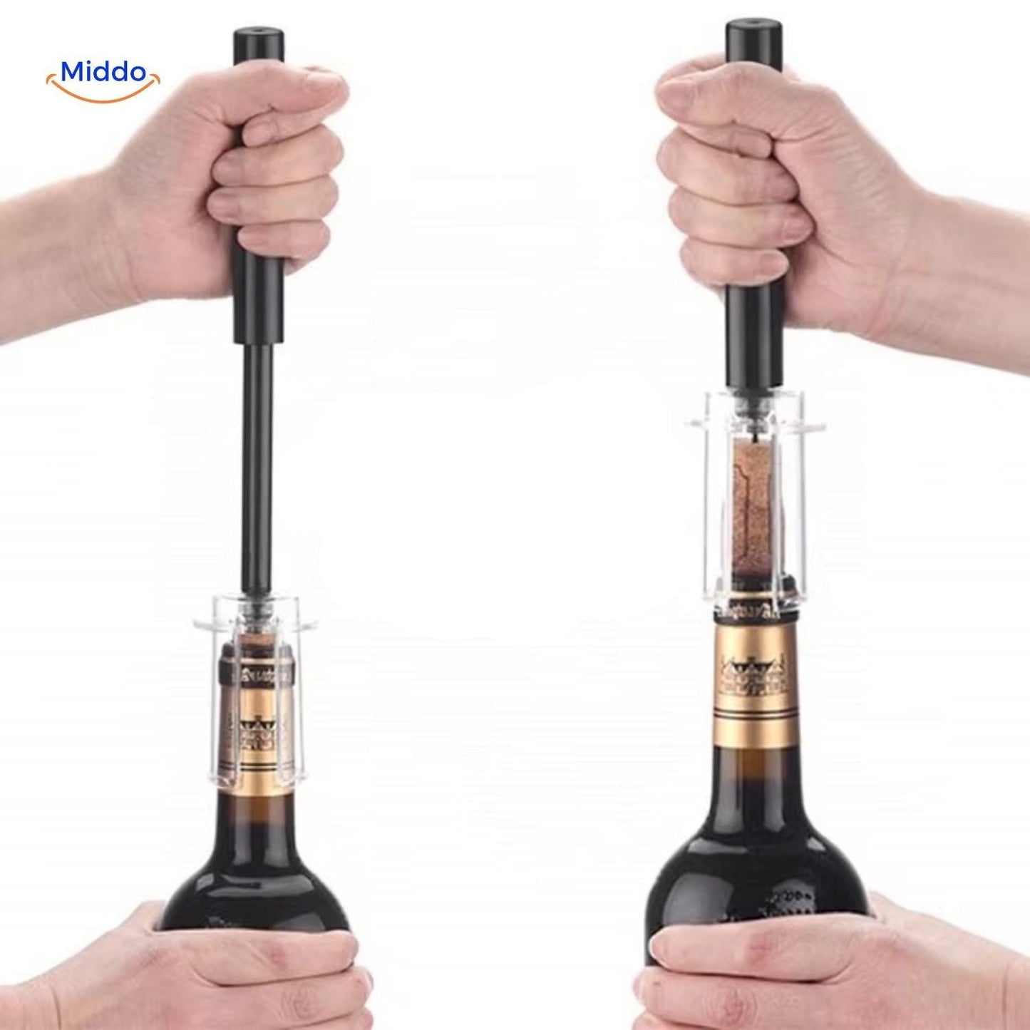 Wine Bottle Opener | Effortless Air Pressure Opening Tool