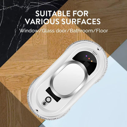 AI Window Cleaning Robot with 5600Pa Suction Power - UK Model