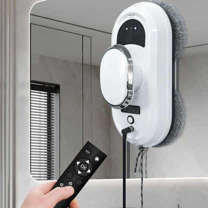 AI Window Cleaning Robot with 5600Pa Suction Power - UK Model