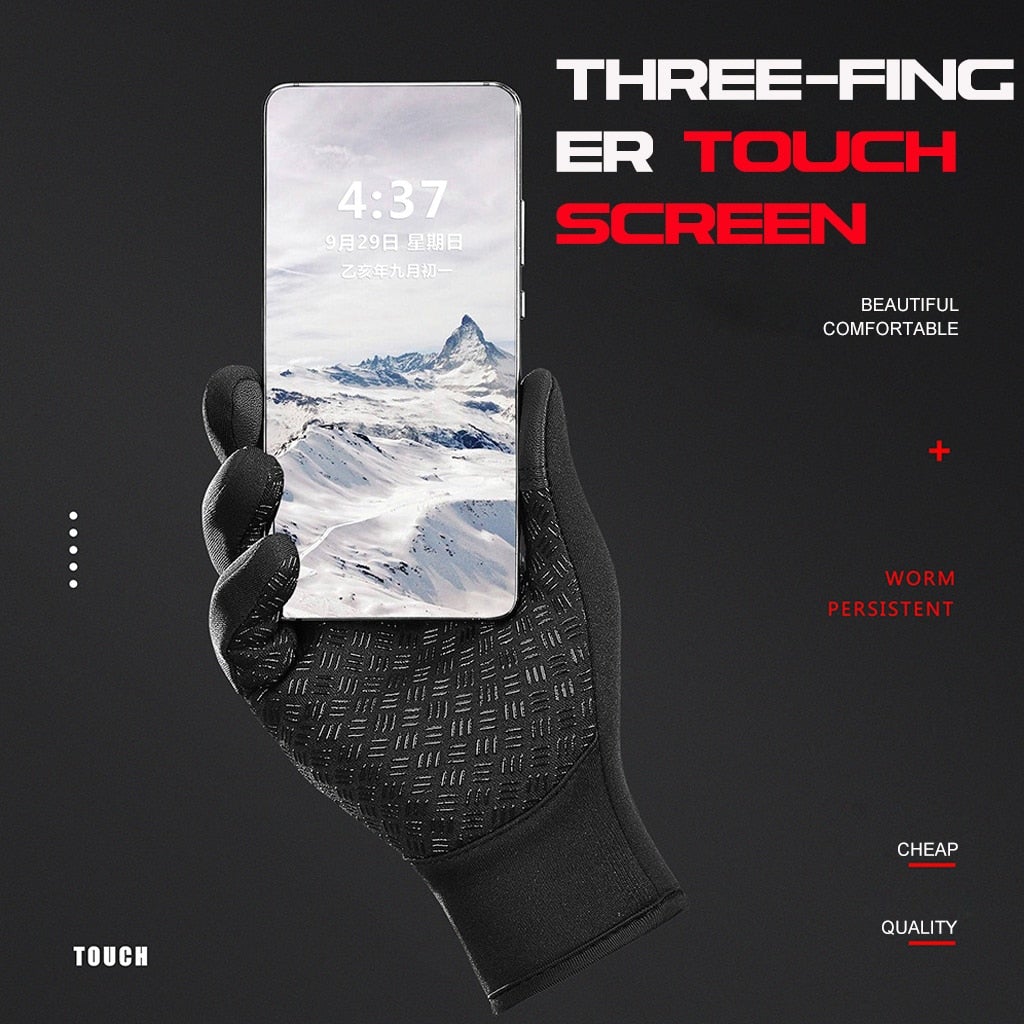 Waterproof Outdoor Gloves for Winter – Thermal Warmth